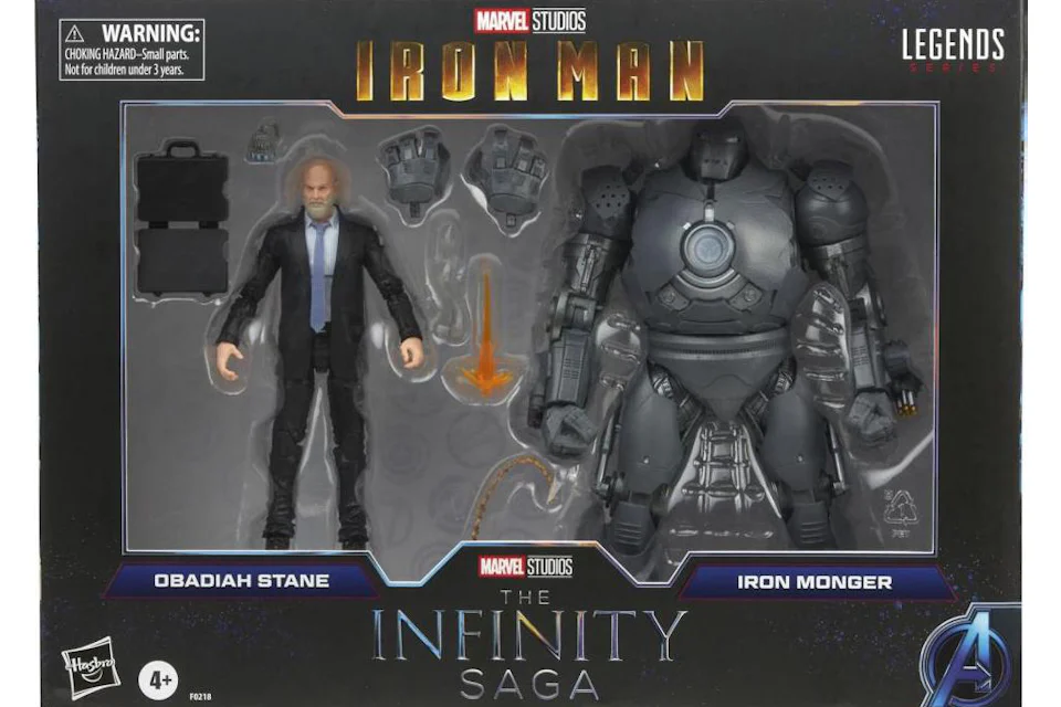 Hasbro Marvel Legends Obadiah Stane & Iron Monger Infinity War Saga Action Figure