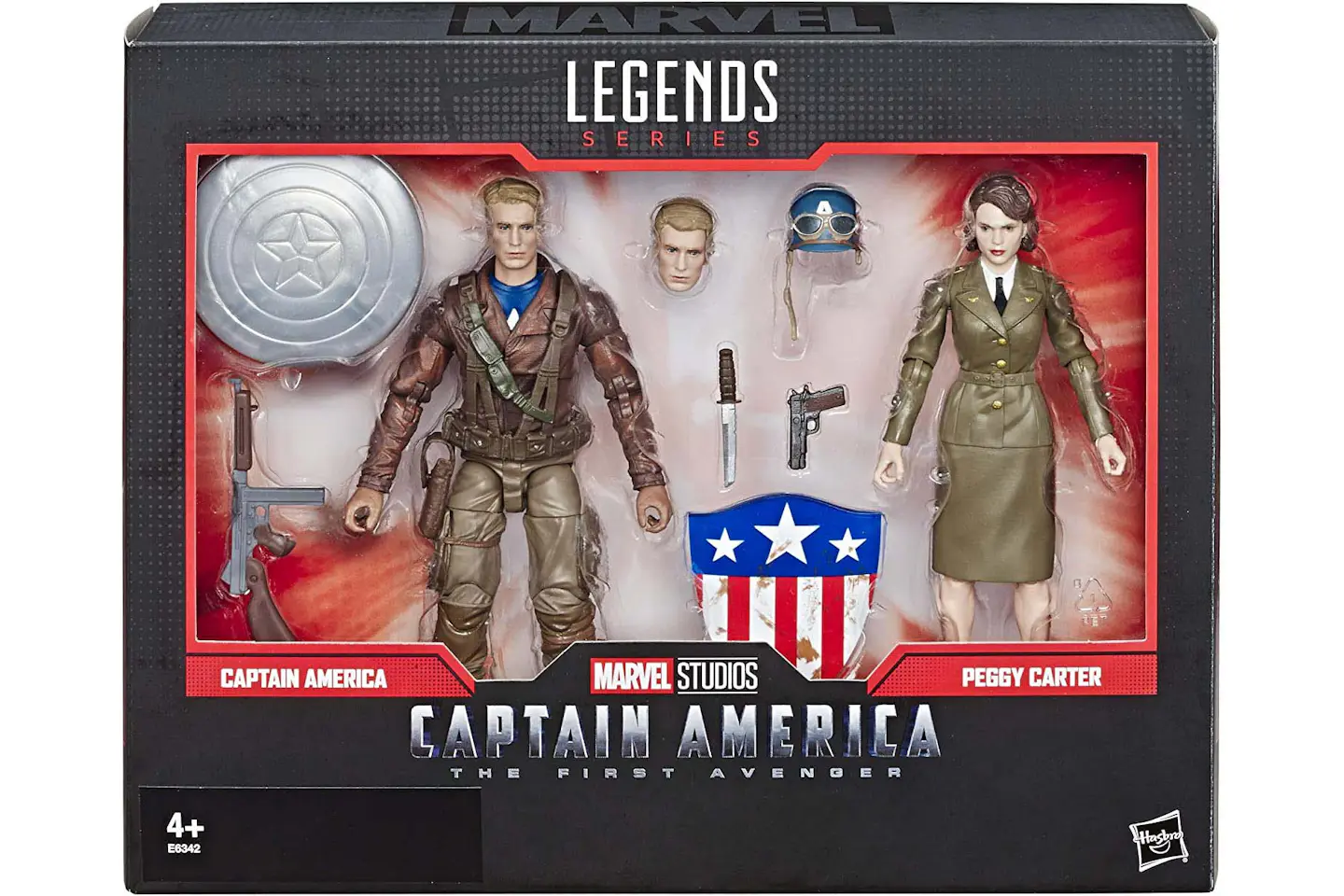 Hasbro Marvel Legends Series Captian America The First Avenger Amazon Hasbro Marvel Legends Series Captian America The First Avenger Amazon