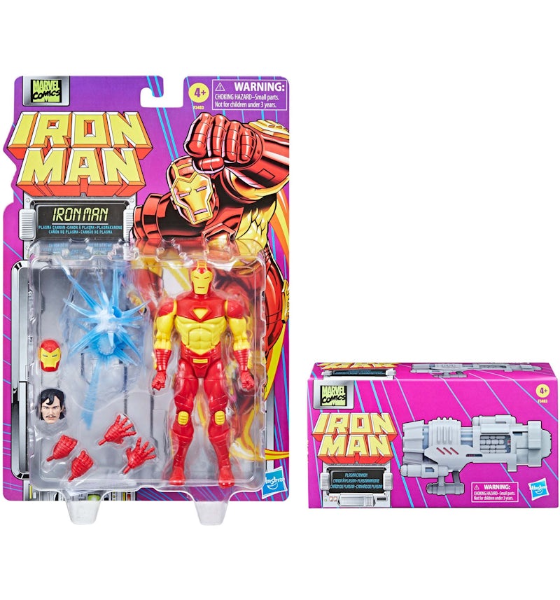 Hasbro Marvel Legends Series Deluxe Retro Iron Man Hasbro Pulse
