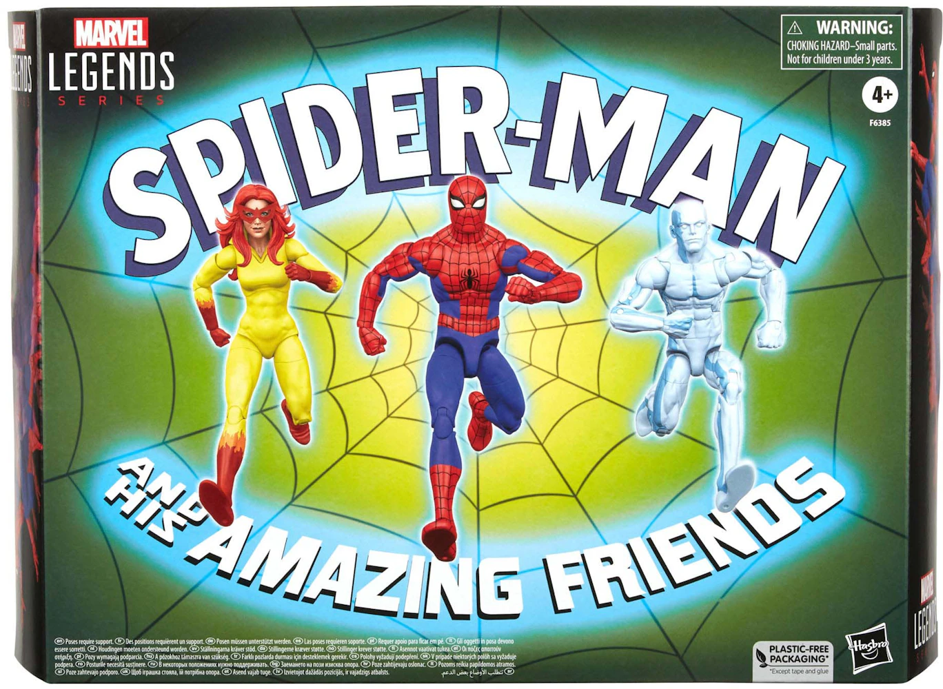 Hasbro Marvel Legends Series Spider-Man and His Amazing Friends Action  Figure 3-Pack - US