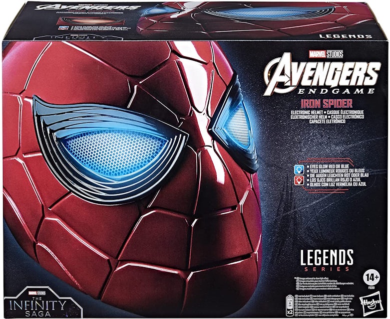 Casque Electronique - Marvel Legends Series - Spider-man - Iron Spider  Helmet