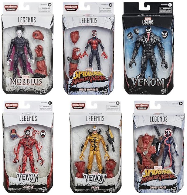 Hasbro Marvel Legends Spider Man: Venom Set - Venompool BAF Action Figure -  SS20 - US