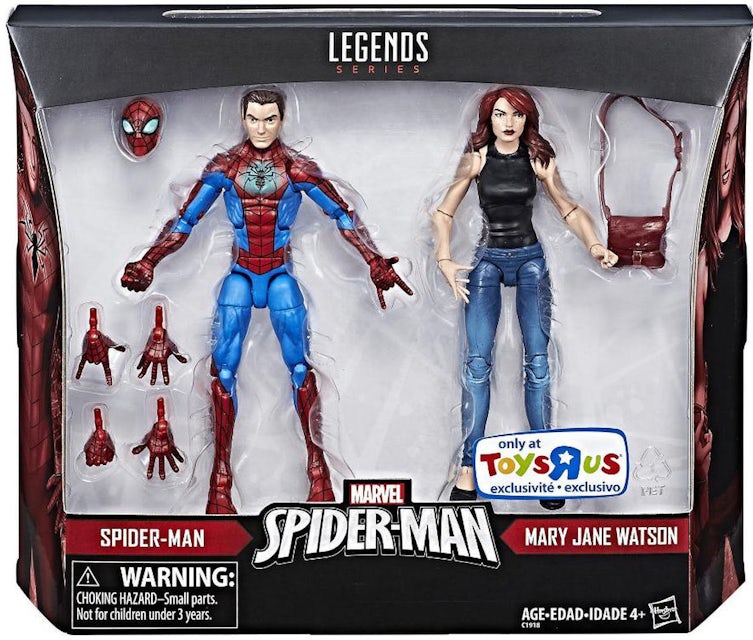 Hasbro Marvel Legends Spider Man and Mary Jane Watson Action