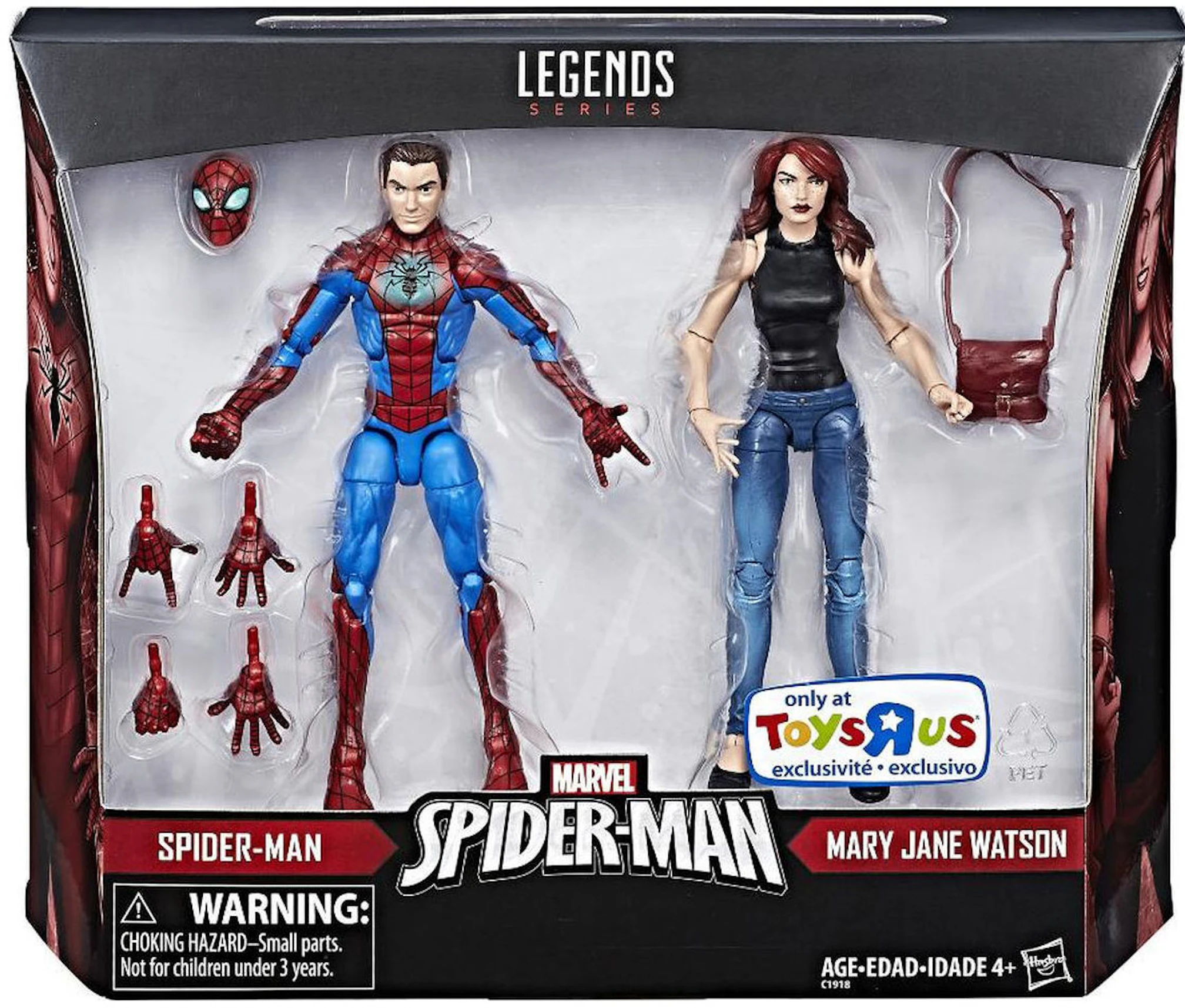 Hasbro Marvel Legends Spider Man and Mary Jane Watson Action Figure - SS17  - US