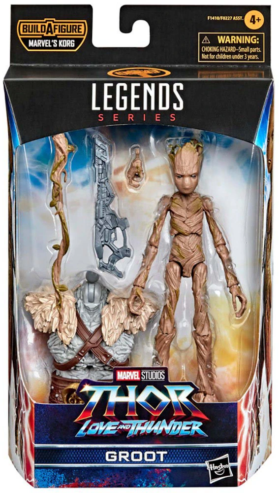 Hasbro Marvel Legends Series Thor: Love and Thunder Groot Build-A