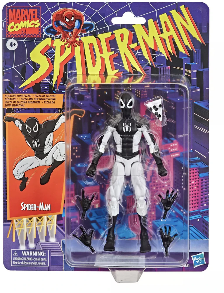 Marvel - Legend Retro Series : Figurine Black Spiderman