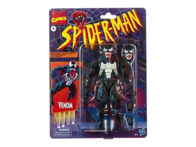 Hasbro Spider-Man Retro Marvel Legends Venom Action Figure