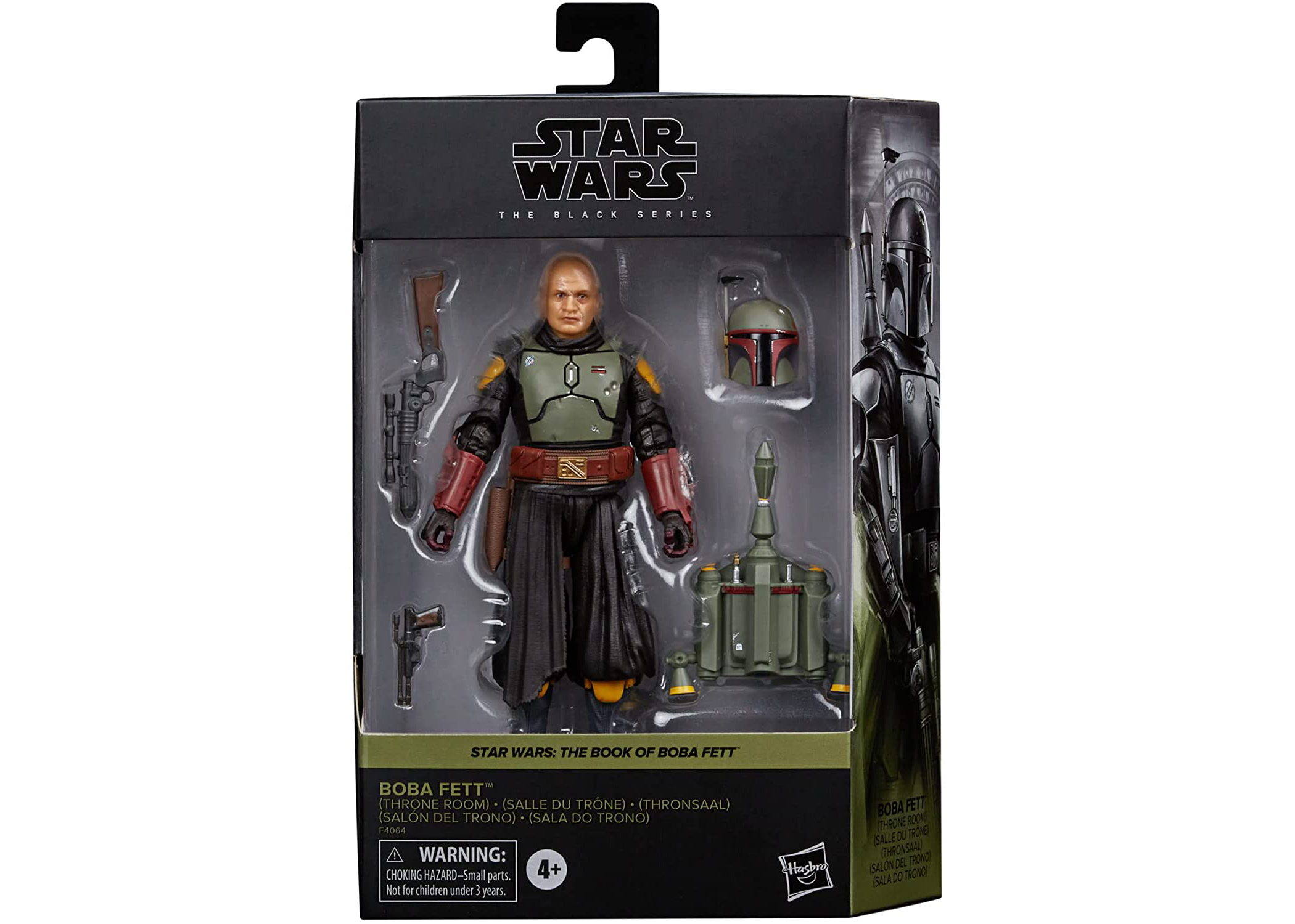 Hasbro Star Wars Black Series The Book of Boba Fett - Boba Fett (Throne  Room) Action Figure