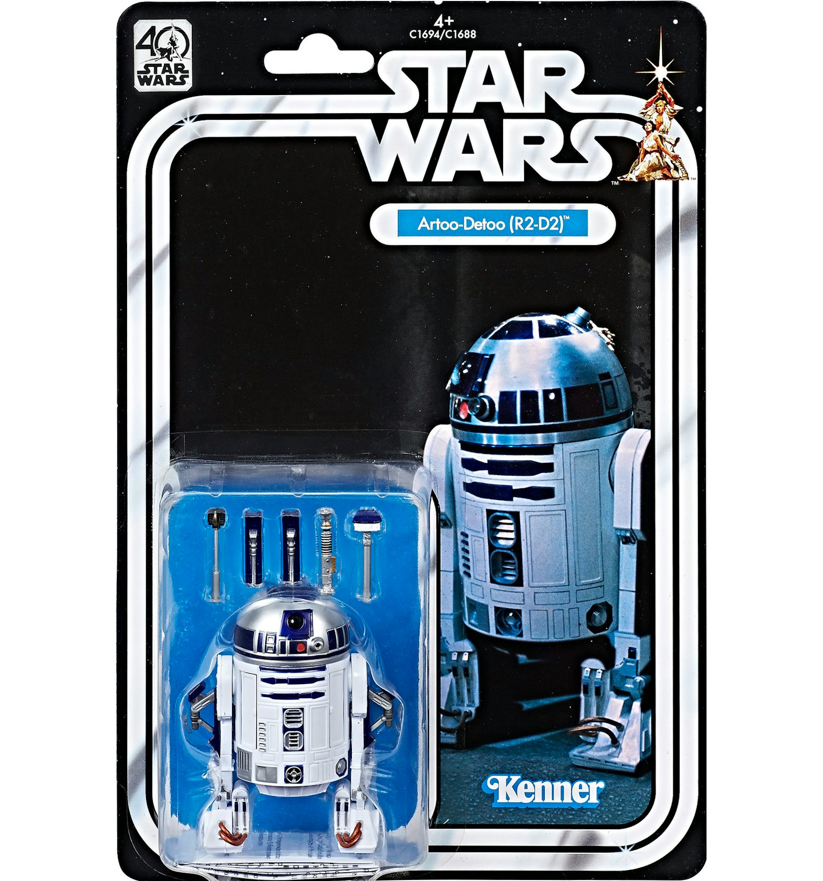 Hasbro Star Wars The Black Series 40th R2-D2 Action Figure - SS17 - US
