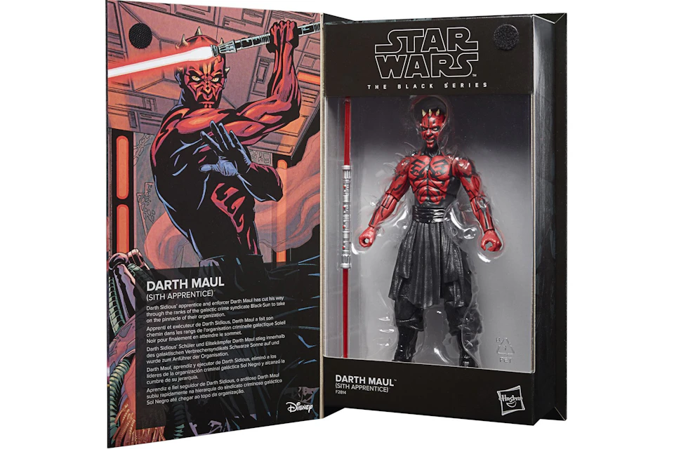 Hasbro Star Wars The Black Series 50th Darth Maul (Sith Apprentice) Action Figure