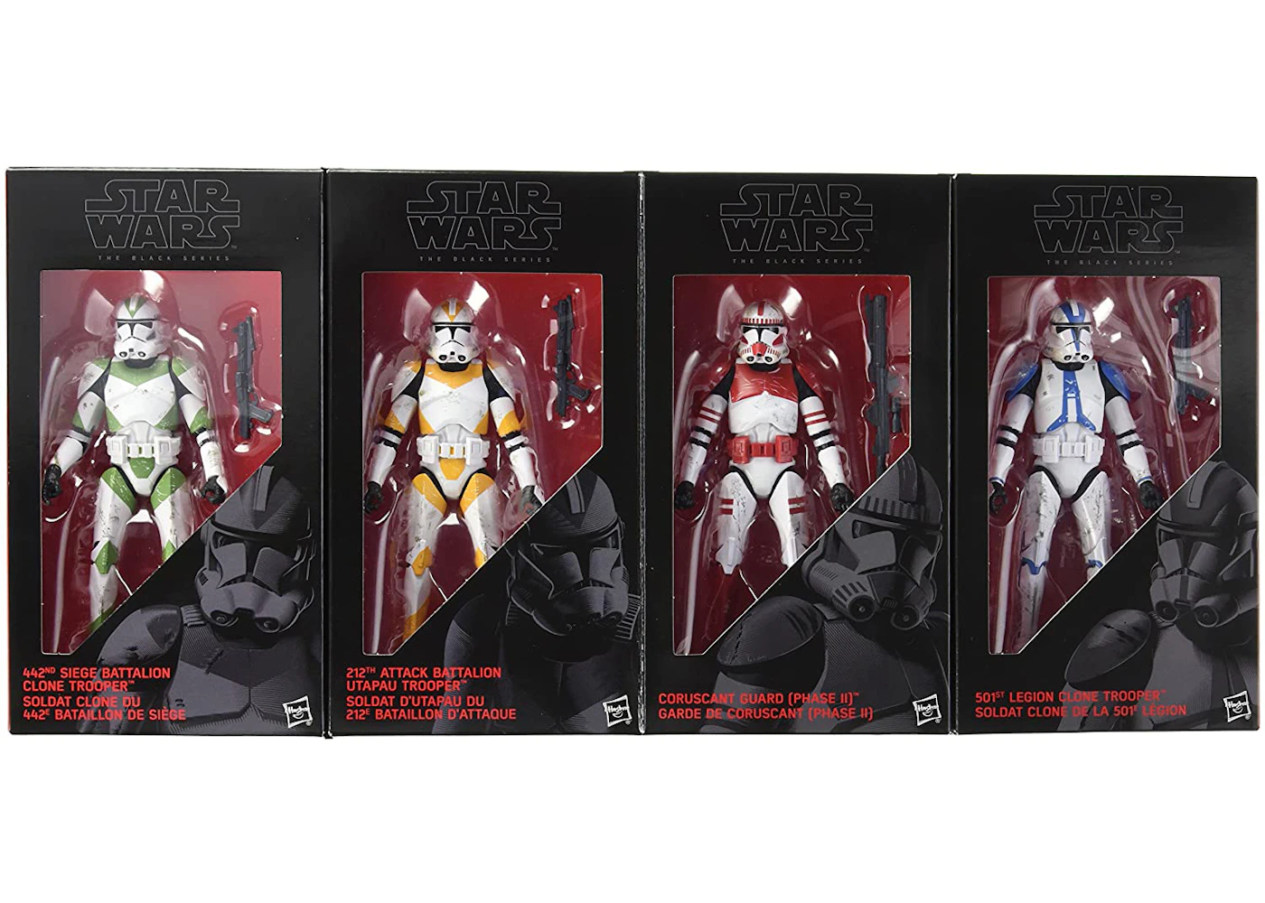 Hasbro Star Wars The Black Series Clone Troopers Entertainment