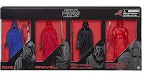 Hasbro Star Wars The Black Series Exclusive Senate, Imperial Royal, Emperors Shadow and Elite Praetorian Guard 4-Pack Action Figure