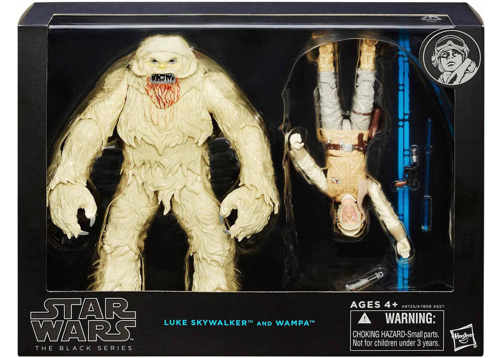 Hasbro Star Wars The Black Series Luke Skywalker and Wampa Action