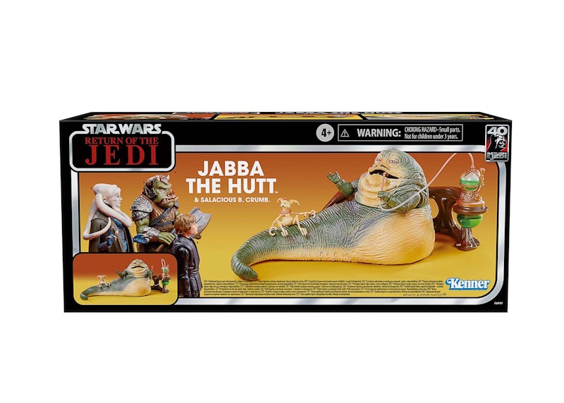 Hasbro Star Wars The Black Series ROTJ Jabba The Hutt Action Figure Set ...