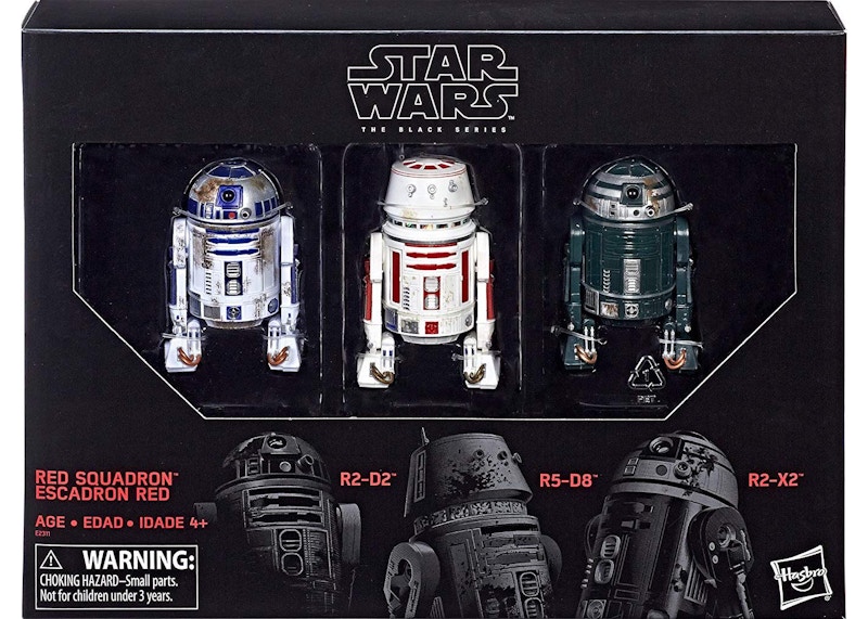 Star wars black hot sale series 3 pack