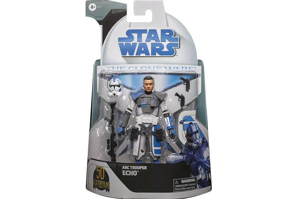 Hasbro Star Wars The Black Series The Clone Wars Arc Trooper Echo Action Figure