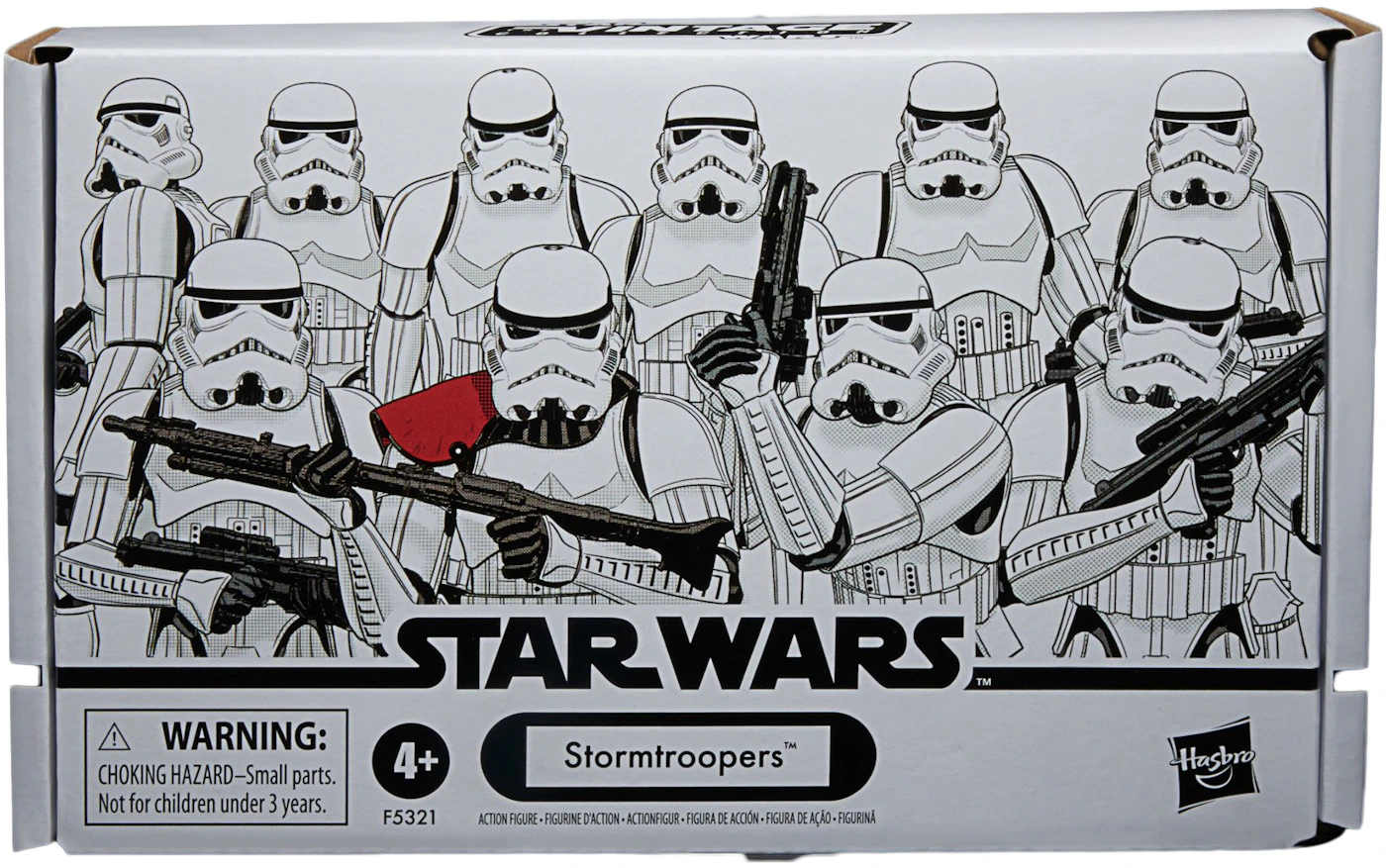 Hasbro Star Wars The Vintage Collection Stormtrooper 4-Pack Action Figure -  FW21 - US