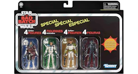 Hasbro Star Wars The Vintage Collection The Bad Batch Amazon Exclusive Action Figure 4-Pack