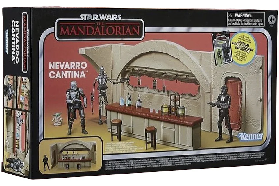 Hasbro Star Wars The Vintage Collection The Mandalorian Nevarro Cantina Action Figure Set