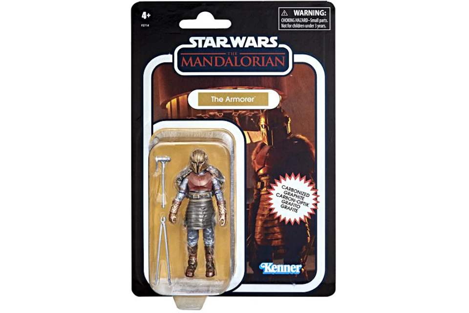 Hasbro Star Wars The Vintage Collection The Mandalorian The Armorer Carbonized Walmart Exclusive Action Figure