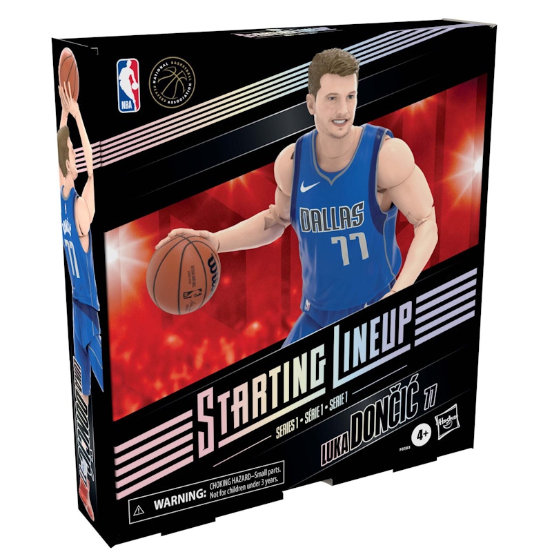 Hasbro Starting Lineup NBA Season 1 Dallas Mavericks Luka Dončić Action  Figure