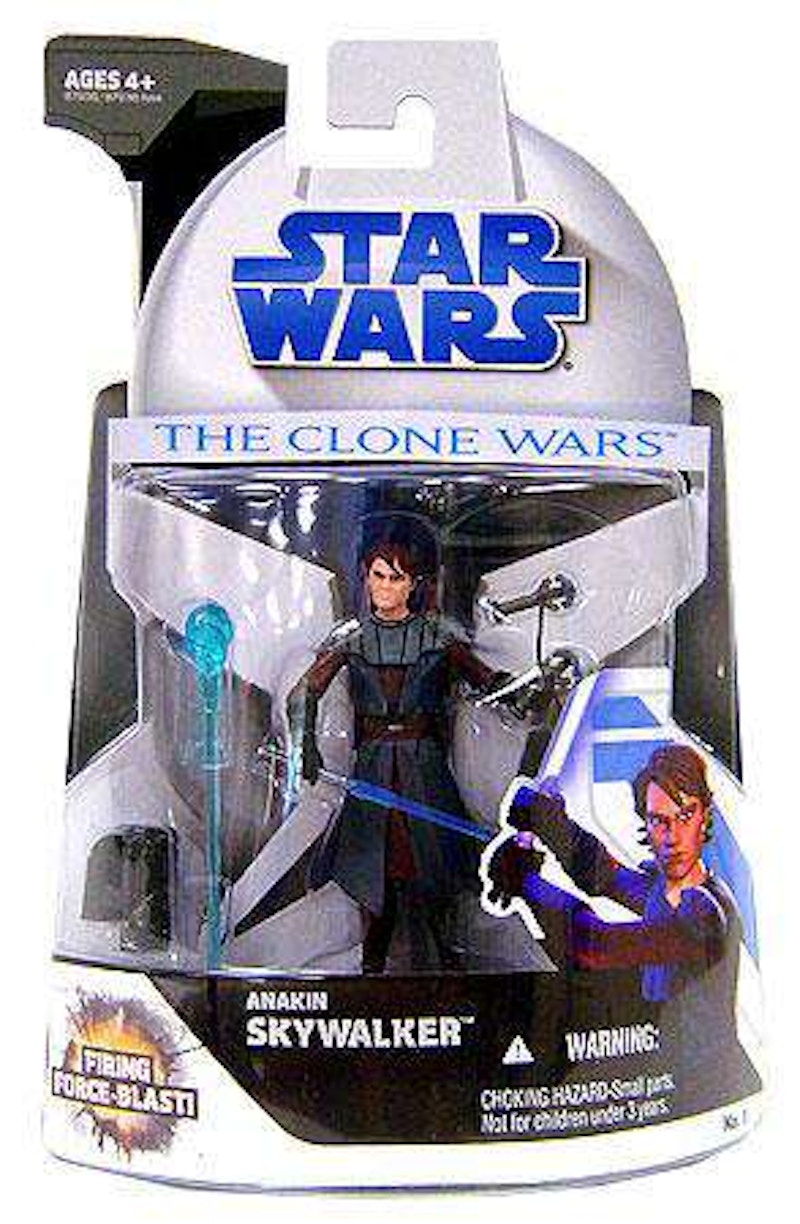 anakin skywalker action figure clone wars