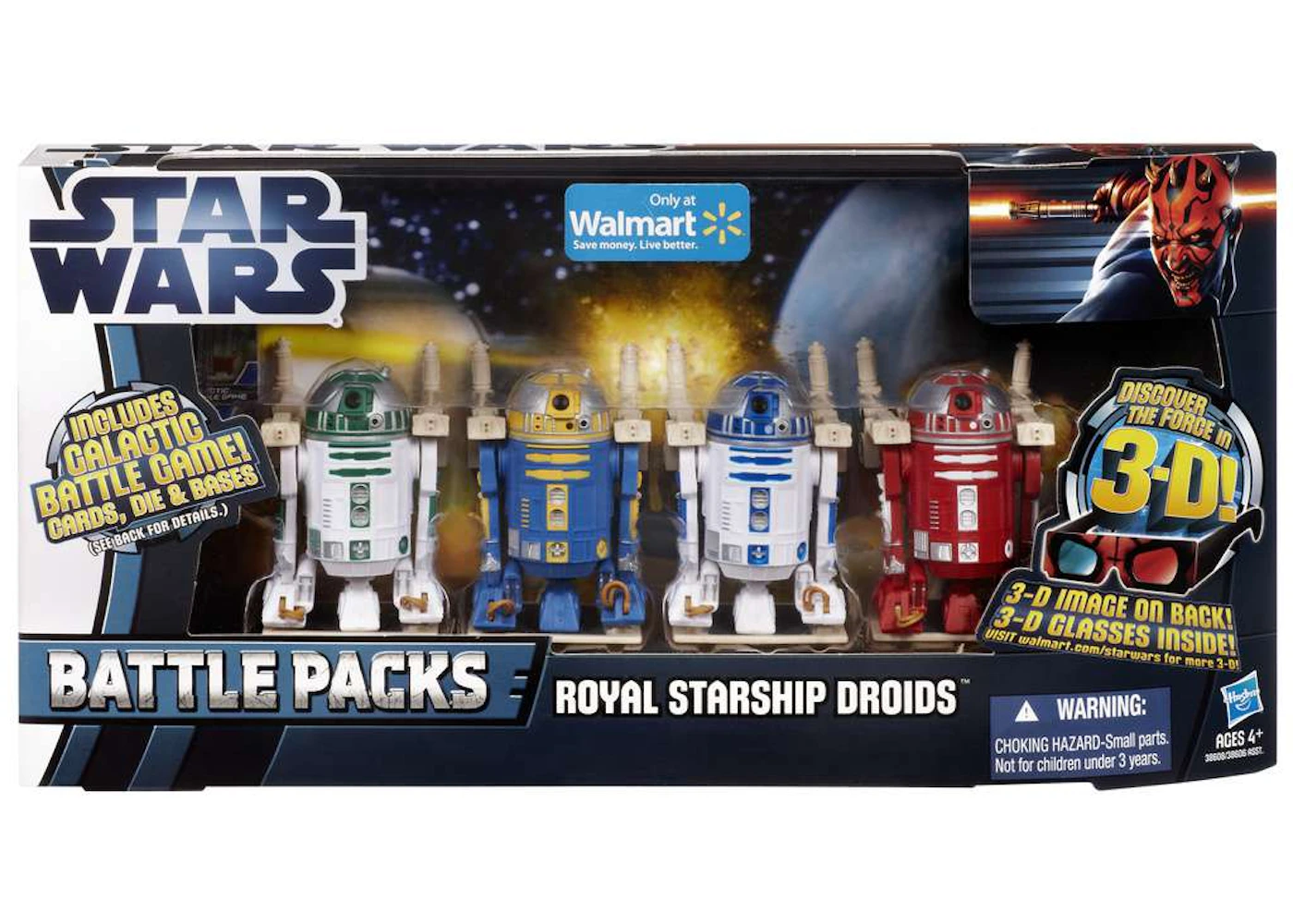 Hasbro Star Wars Battle Pack Royal Starship Droids R2-R9, R2-N3, R2-B1 ...