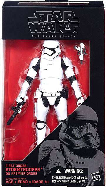 Hasbro Star Wars Black Series First Order Stormtrooper Du Premier