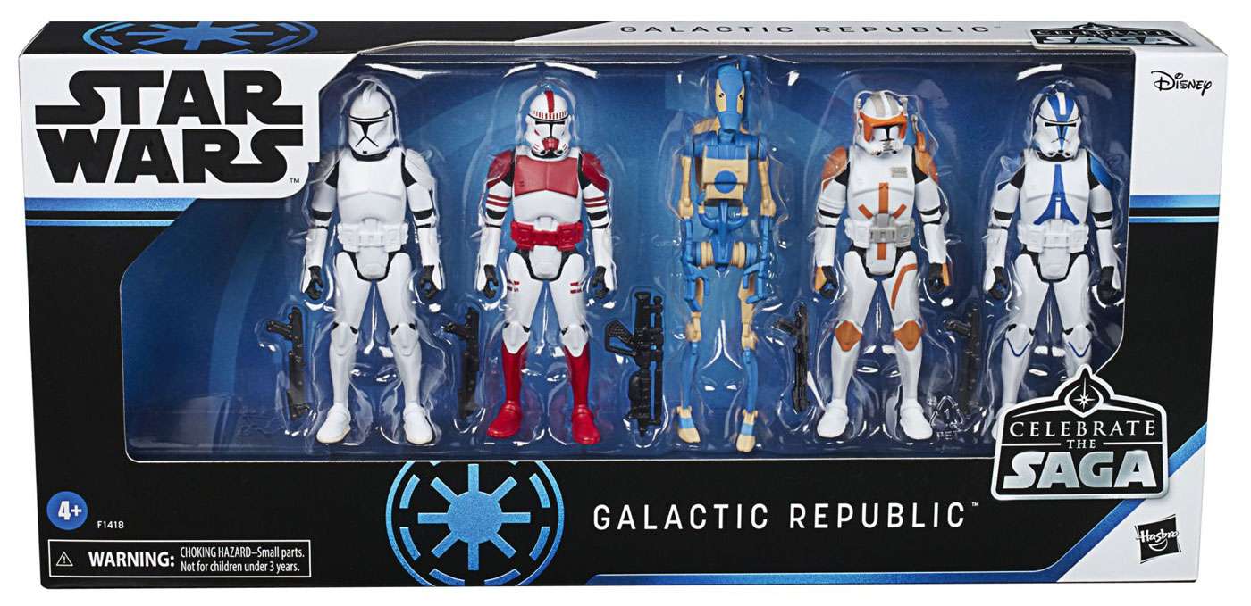 Hasbro Star Wars Celebrate The Saga Galactic Republic 501st Legion 
