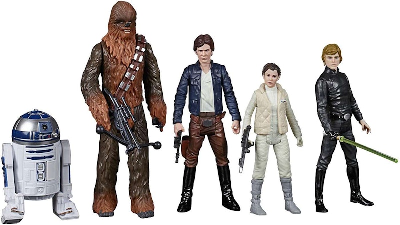 Star wars black series exclusive han solo and princess leia store on hoth