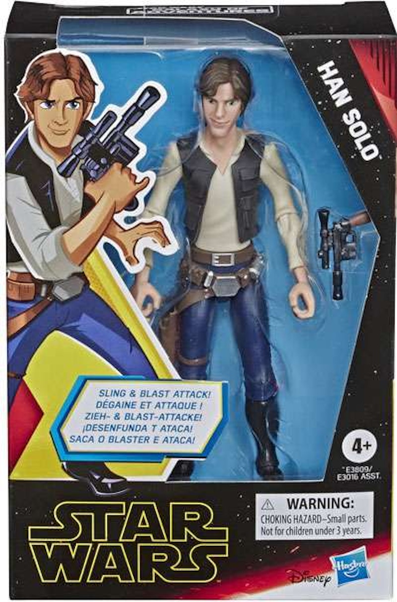 hasbro han solo action figure