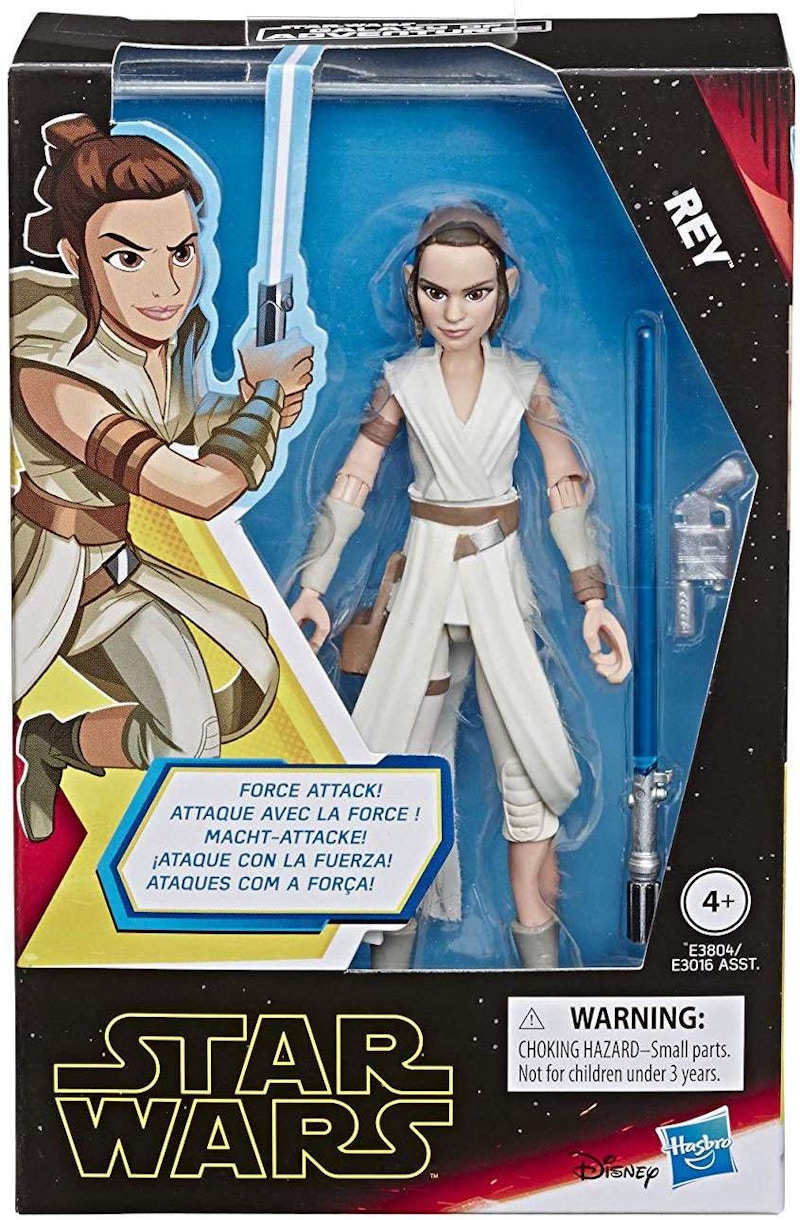 Hasbro Star Wars Galaxy Of Adventures Rey Action Figure - US