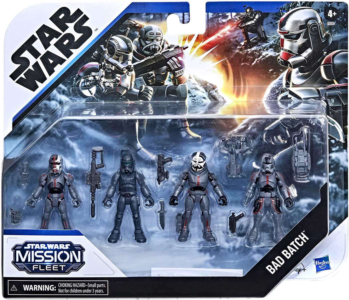 Hasbro Star Wars Mission Fleet Bad Batch Figure (4-Pack) - US