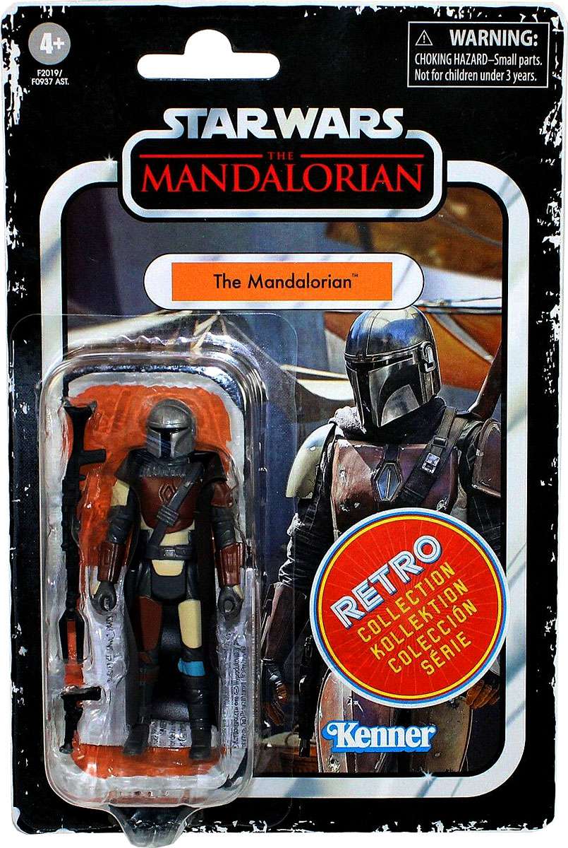 Hasbro Star Wars Retro Collection The Mandalorian Action Figure - US