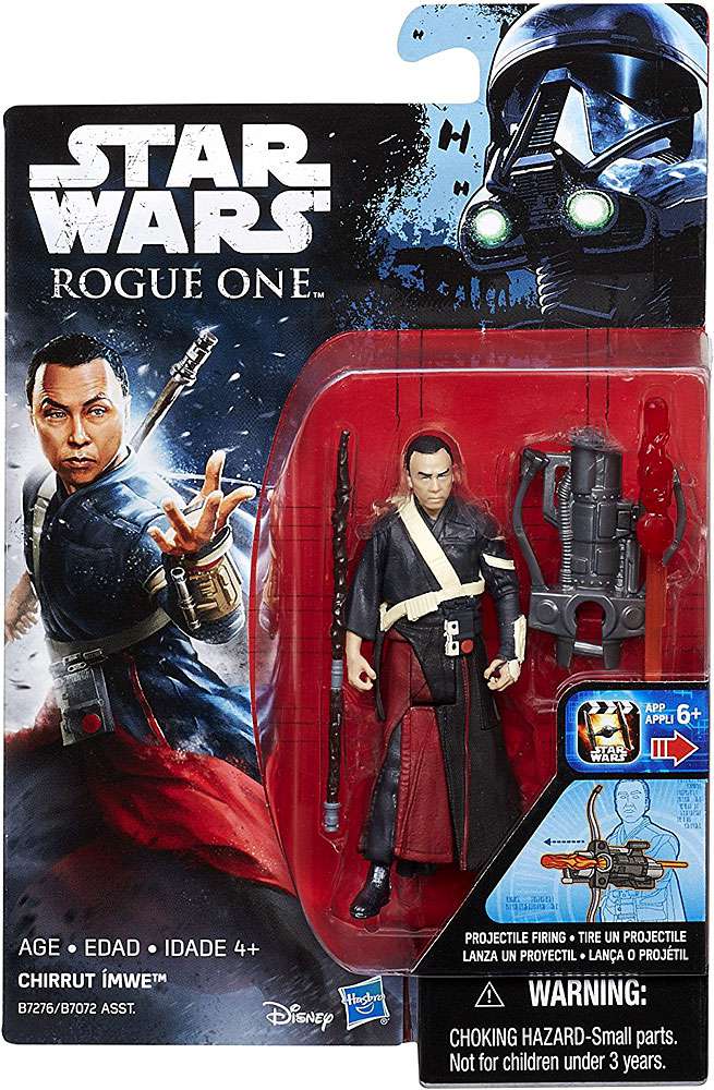 Hasbro Star Wars Rogue One Chirrut Imwe Projectile Firing Action 