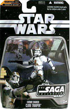 Hasbro Star Wars Saga Collection 068 Combat Engineer Clone Trooper 2006 for sale online 