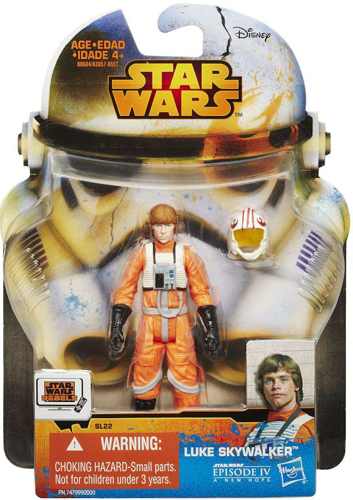 Réplique Star Wars - Casque Luke Rebel Pilot Echelle 1 - Hasbro