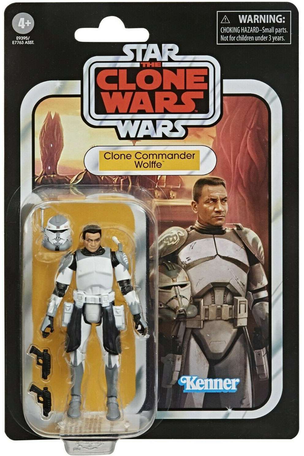 Star Wars The Vintage Collection Clone Wars - Figure Clone Commander Wolffe 