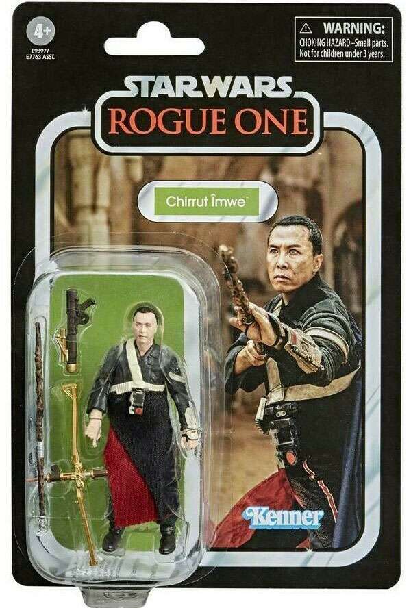Star Wars The Vintage Collection Rogue One Chirrut Imwe 3.75-Inch Figure 