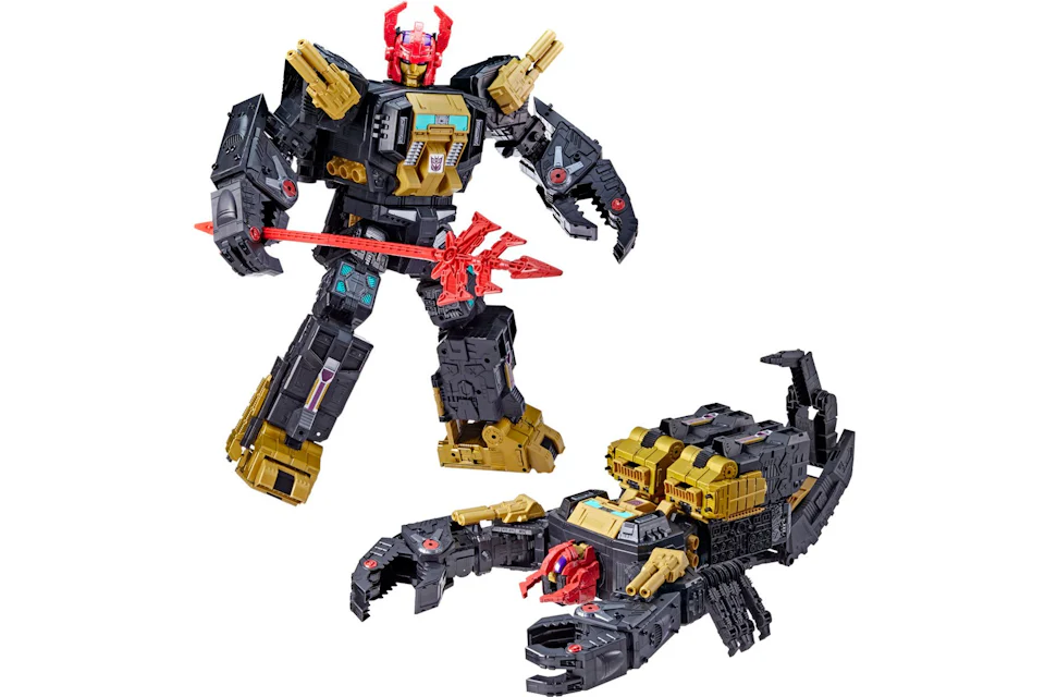 Hasbro Transformers Generations Selects War For Cybertron Titan Black Zarak Exclusive Figure Black