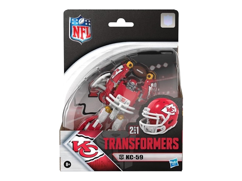 Hasbro Transformers NFL Kansas City Chiefs KC-59 Action Figure - JP