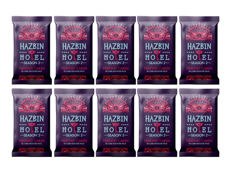 Hazbin Hotel Season 2 1st Edition Booster Pack 10x Lot - US