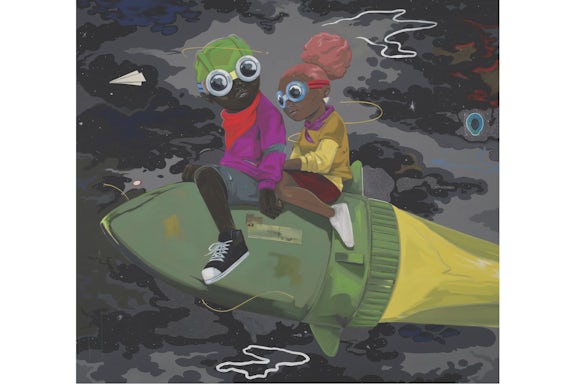 Hebru Brantley Finally Some Alone Time Print (Signed, Edition of 155)