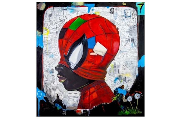 Hebru Brantley Las telarañas que tejemos estampa (Firmado, edición de 80)