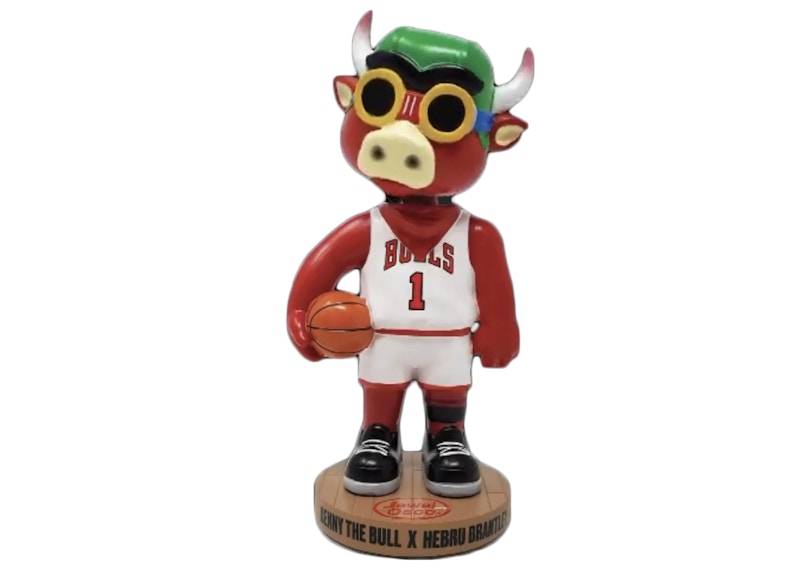 Hebru Brantley x Chicago Bulls Benny The Bull Bobblehead