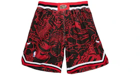 Hebru Brantley x Mitchell & Ness Chicago Bulls Shorts Red/Black