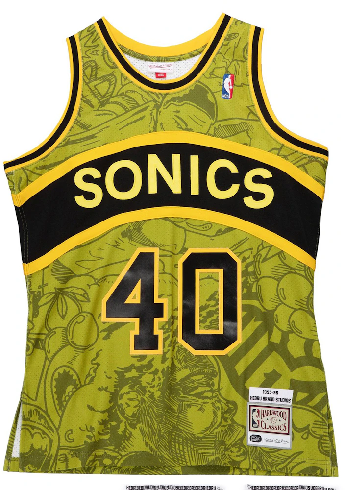 Seattle Supersonics Home Uniform - National Basketball Association