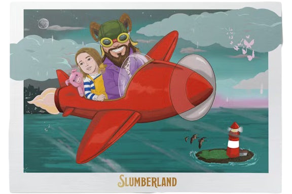 Hebru Brantley x Slumberland por Static Medium Print