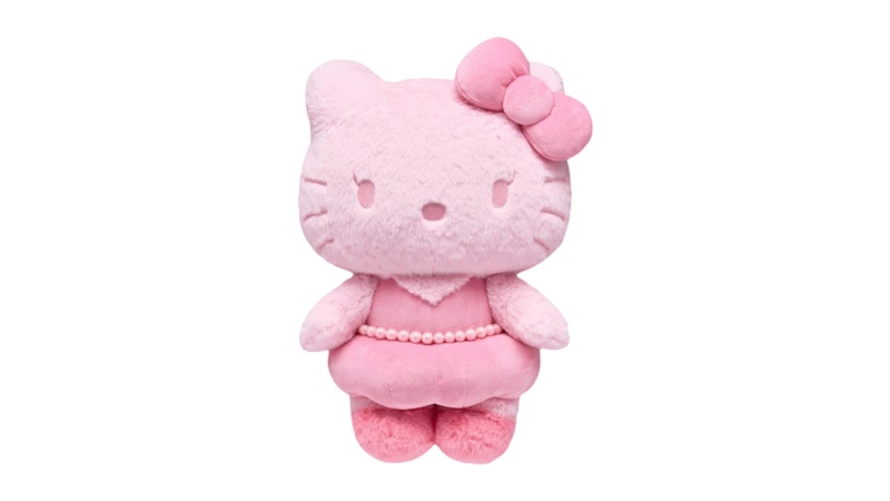【限定品】ハローキティ JISOO コラボ ぬいぐるみ 40cm ピンク Blackpink Jisoo x Hello Kitty 40cm Character Doll Limited Edition