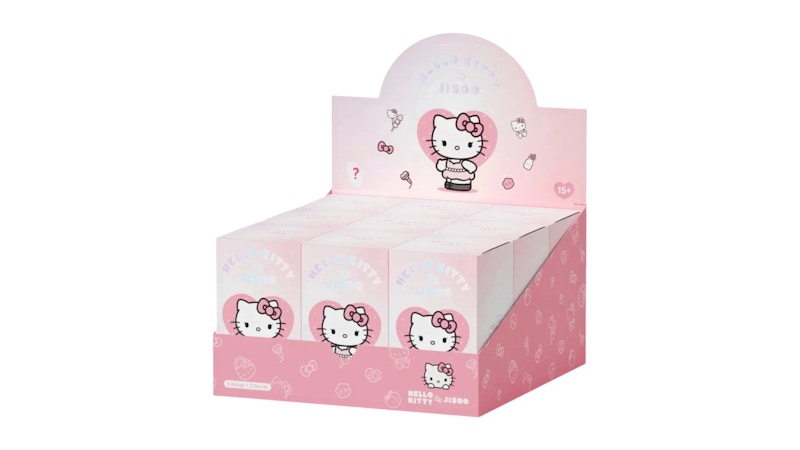 Hello Kitty x Jisoo Plush Keychain Sealed Case (9 Blind Boxes) - JP